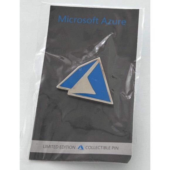 Microsoft Azure Limited Edition Computer Employee Lapel Pin Rare - Picture 1 of 3